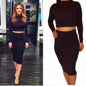 Purple two piece set